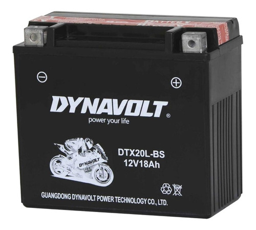 Yamaha Can Am Atv - Utv Bateria Dynavolt Dtx20l-bs Raccoons 