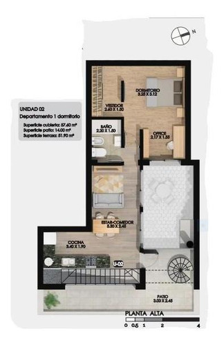 Imagen 2 de 3 de Departamento - Echesortu