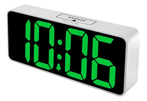 Dreamsky - Reloj Despertador Digital Grande Con Números Gran