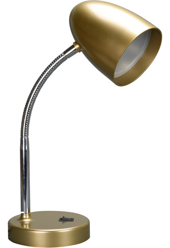 Lámpara De Escritorio Led Con Cuello De Cisne Flexible Y Lám