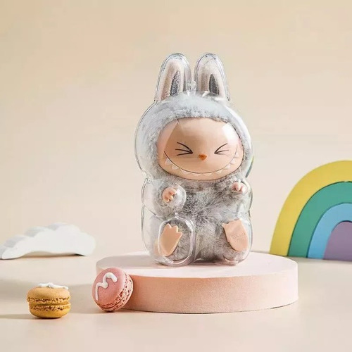 W Cuna Para Muñecas Labubu Macarons 6pcs Protectora