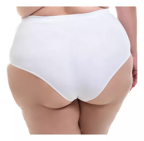 Calcinha Hot Pants Cotton Plus Size Ref 1551