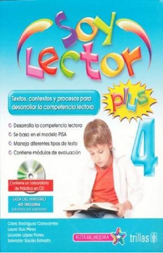 Soy Lector  Plus 4 Editorial Trillas Con Cd