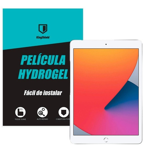 Imagem 1 de 9 de Película iPad 7/8 10.2 Kingshield Gel Cobertura Total-fosca
