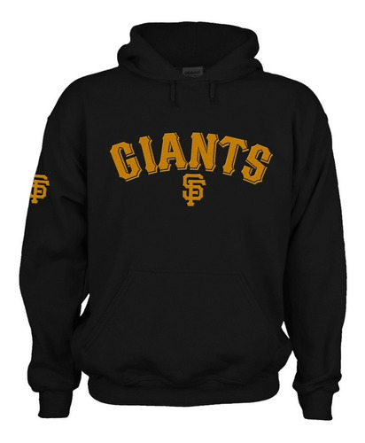 Sudadera Capucha Giants San Francisco Gigantes Mlb Mod. Gold