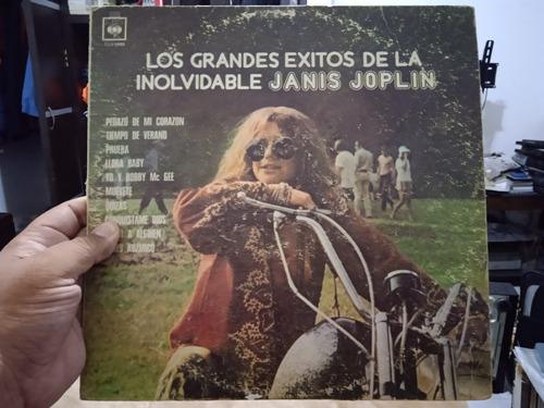 Lp Los Grandes Éxitos De Janis Joplin Acetato,long,play