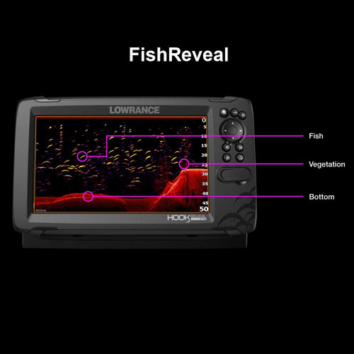 Fish Finder Lowrance Hook Reveal 7 Tripleshot De 7 Pulgadas