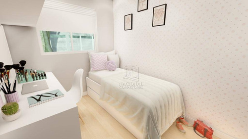 Cobertura À Venda, 86 M² Por R$ 400.000,00 - Campestre - Santo André/sp - Co5139