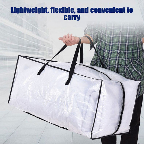 Rxp Sroje Bolsas De Mudanza Transparentes, Extra Grandes Y