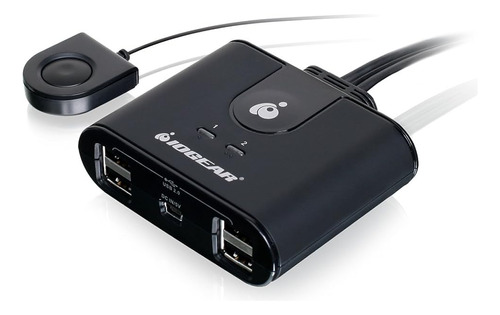 Iogear 2 Computer 4port Usb 20 Interruptor De Comparticion P