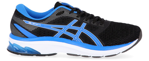 Zapatillas Asics Gel-sparta En Negro Y Azul | Dexter