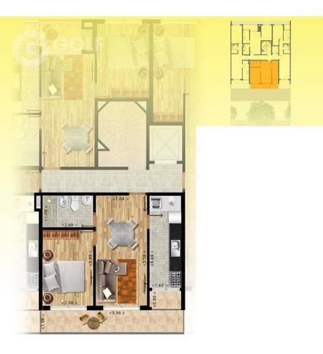 Vendo Apartamento De 1 Dormitorio Con Terraza Al Frente, Garaje Opcional, Pocitos Nuevo