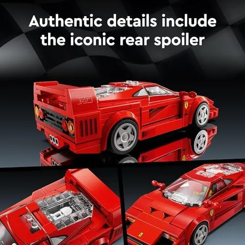 Lego Speed ??champions Ferrari F40 Supercar, Juego De De De