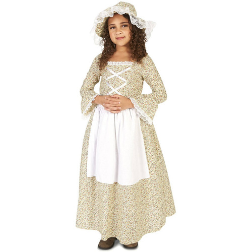 Disfraz Para Niña Chica Tiempos Coloniales Talla Shalloween