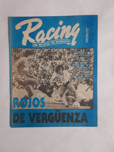 Revista Racing 578 Independiente 0 Racing 0 Año 1992
