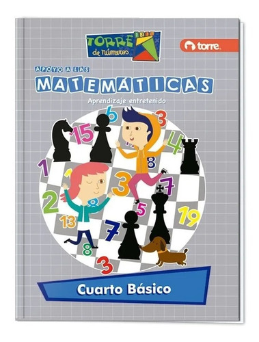 Imagen 1 de 3 de Matematicas Torre De Numeros 4 Basico