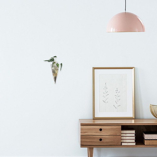 Jarrón Decorativo De Pared Con Plantas Artificiales Para Int