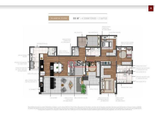 Imagem 8 de 8 de Apartamento Com 3 Dormitórios À Venda, 155 M² Por R$ 2.174.899,00 - Vila Mariana - São Paulo/sp - Ap1427