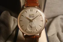 Comprar Precioso Reloj Jenco '53 Antiguo Hombre Oro Plaque 18k Joya!