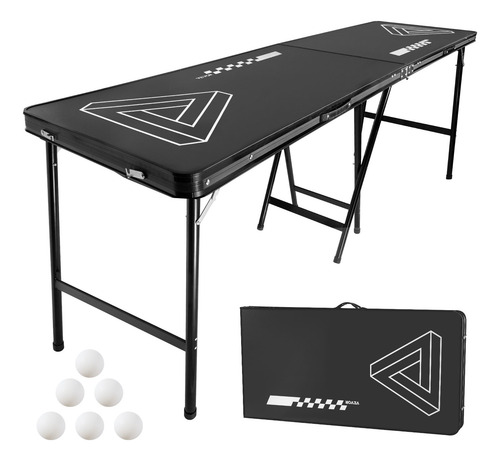 Mesa Para Beer Pong Mesa De Juegos De Beber Plegable 2.4 Mtr