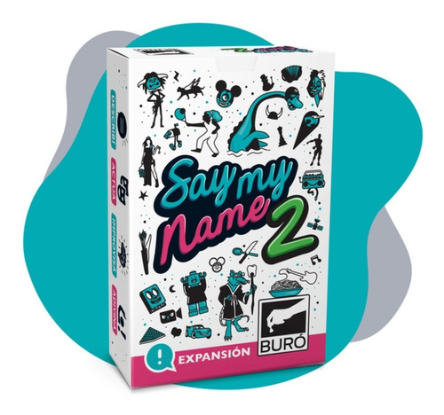 Combo Expansiones 2 Y 3 Para Juego De Mesa Say My Name Buro