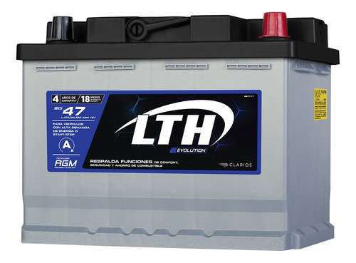 Batería Lth Volkswagen Taos Pr-j0s 2022-2022 - L-47-660 Agm