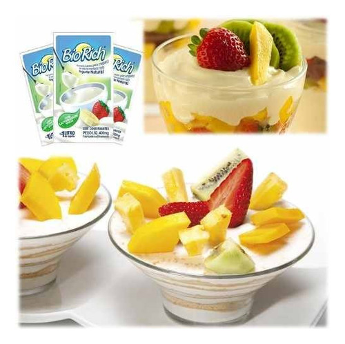 !!! Fermento Bio Rich® Iogurte Natural 10 Unidades