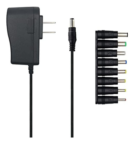 Adaptador De Fuente De Alimentación Excelity Ac A Dc 9v 1.5a