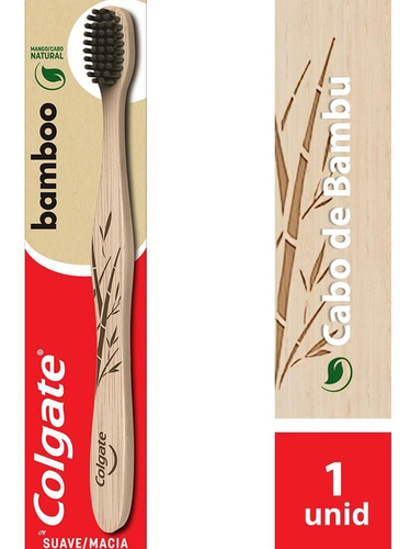Escova de dentes Colgate de Bambu suave