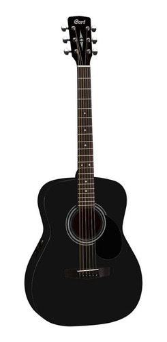 Cort Af510e-bks Guitarra Electroacustica  C/funda 