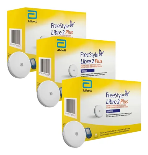 comprar Combo X3 Freestyle Libre 2 Plus Sensor X 1