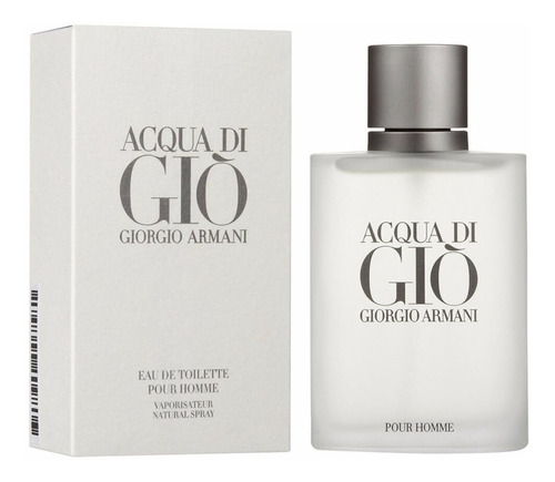 Perfume Original Acqua Di Gio Armani 100 Ml Caballeros