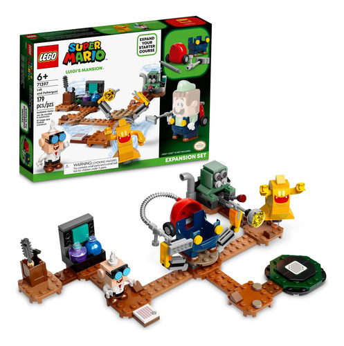 Kit De Construcción Lego Super Mario Luigi Mansion Lab 71397