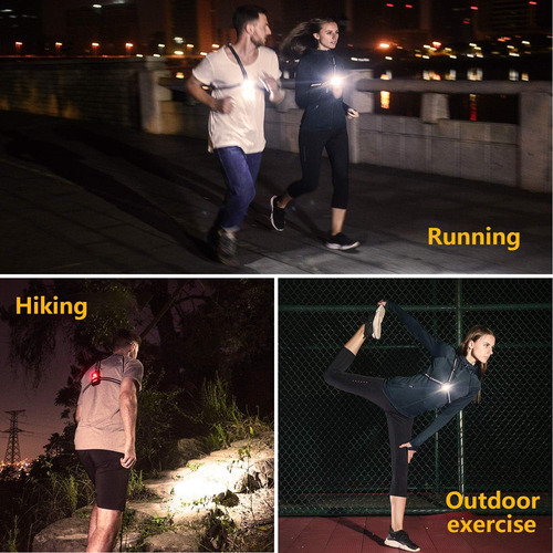 Arnés Ligero, Luz De Correr Para Corredores Y Corredores L