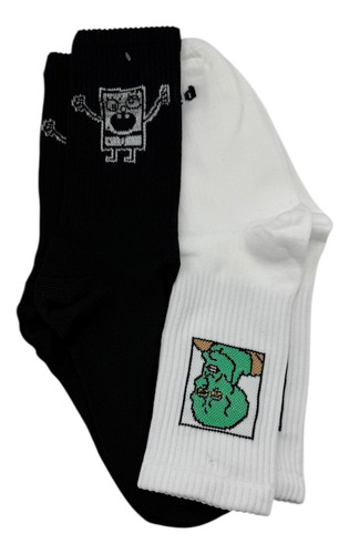Calcetas Calamardo Guapo Trazo 2 Pares