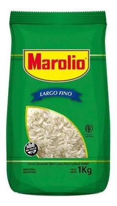 Arroz Marolio Largo Fino Paquete De 1 Kilo Pack 5 Unidades 