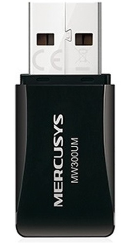 Adaptador Mini De Red Usb Mercusys Inalambrico N300 mw300um