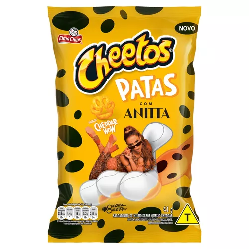 Comprar Salgadinho Cheddar Patas Cheetos 41G Elma Chips