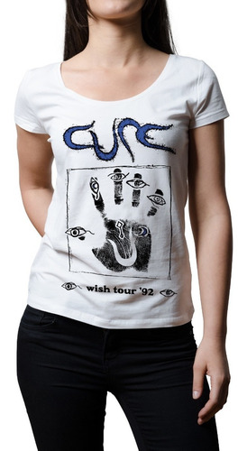 Remera Rock Mujer The Cure - Wish | B-side Tees