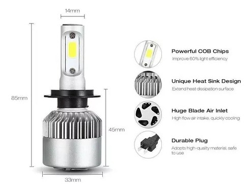 Kit Led Mod S6 High Definition H27 6gen 32lm Neumovil