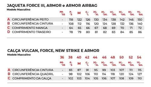 Roupa sales motociclista texx