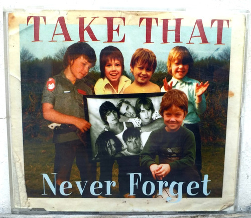 Take That  Never Forget - Cd Single Europeo Año 1995