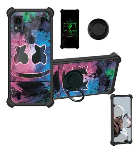 Funda Para Cricket Icon 5 Phone At&t Att Motivate 4 Phone Co
