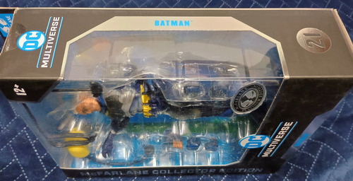 Mcfarlane Platinum Batman Battle Damage Dark Knigth Forever (Usado)