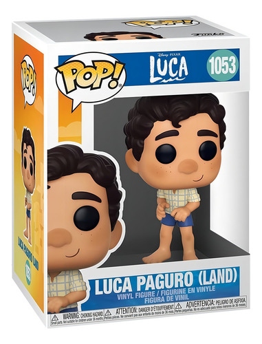Funko Pop! Disney Pixar Luca, Versión Humana Original N°1053