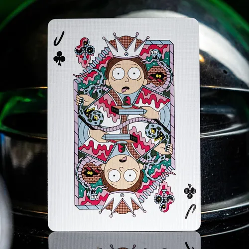 Teoría11 Rick And Morty Playing Cards