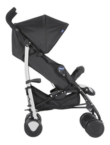 Coche de paseo Chicco Echo stone con chasis color negro