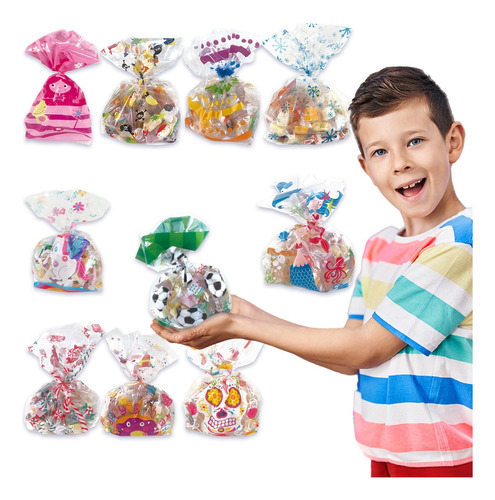 Bolsa Golosineras Cumpleaños Candy Bar Souvenirs X3 Packs