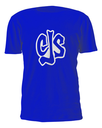 Callejeros Logo Cjs Remera Friki Tu Eres #2