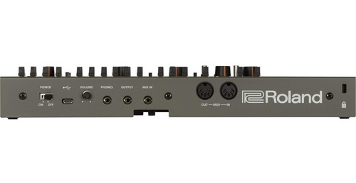 Roland Sh-01a Sintetizador Clásico Analógico Y Polifónico Color Negro